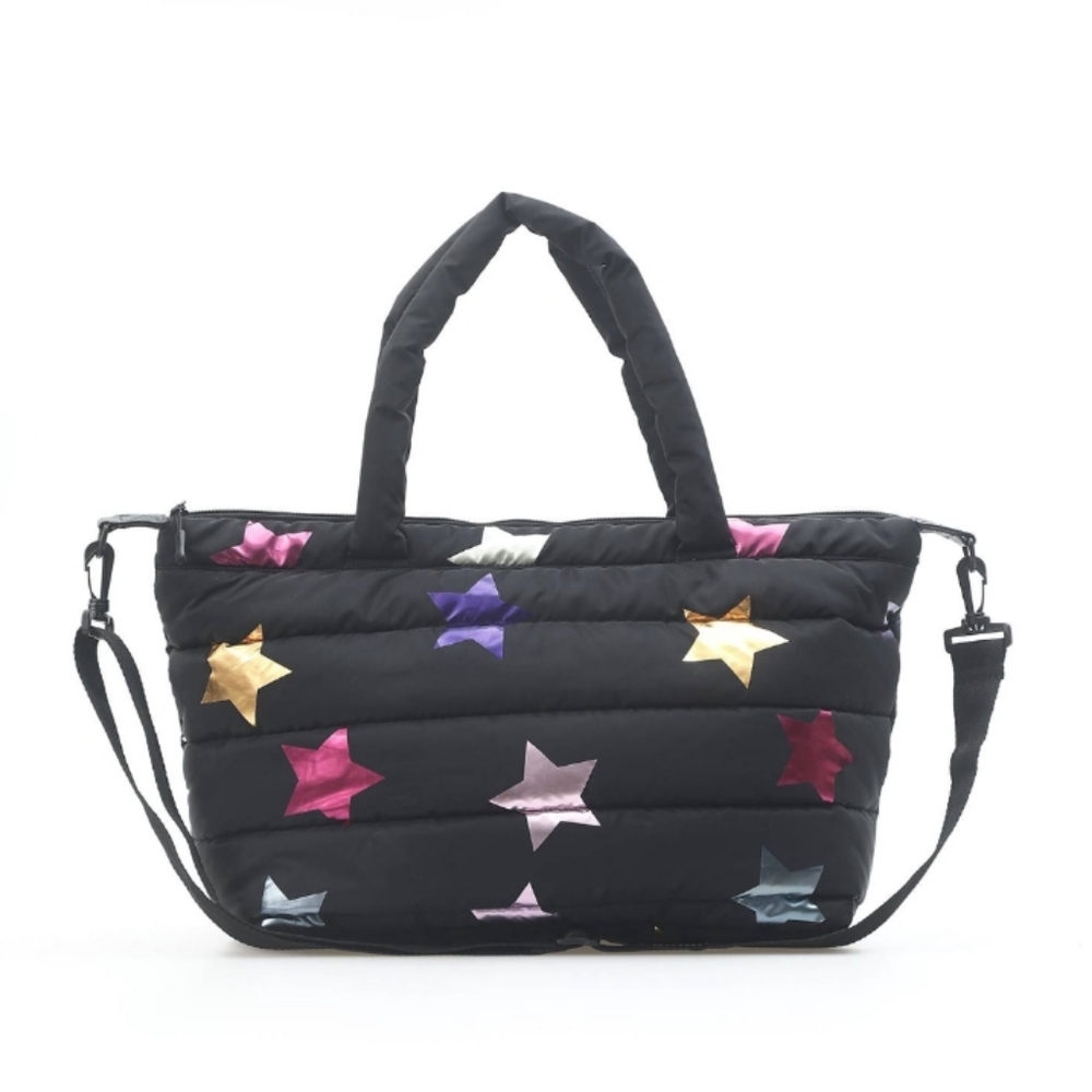New With tags puffer duffle bag